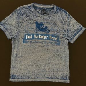 MR TOADS WILD RIDE Shirt LARGE Disneyland Disney